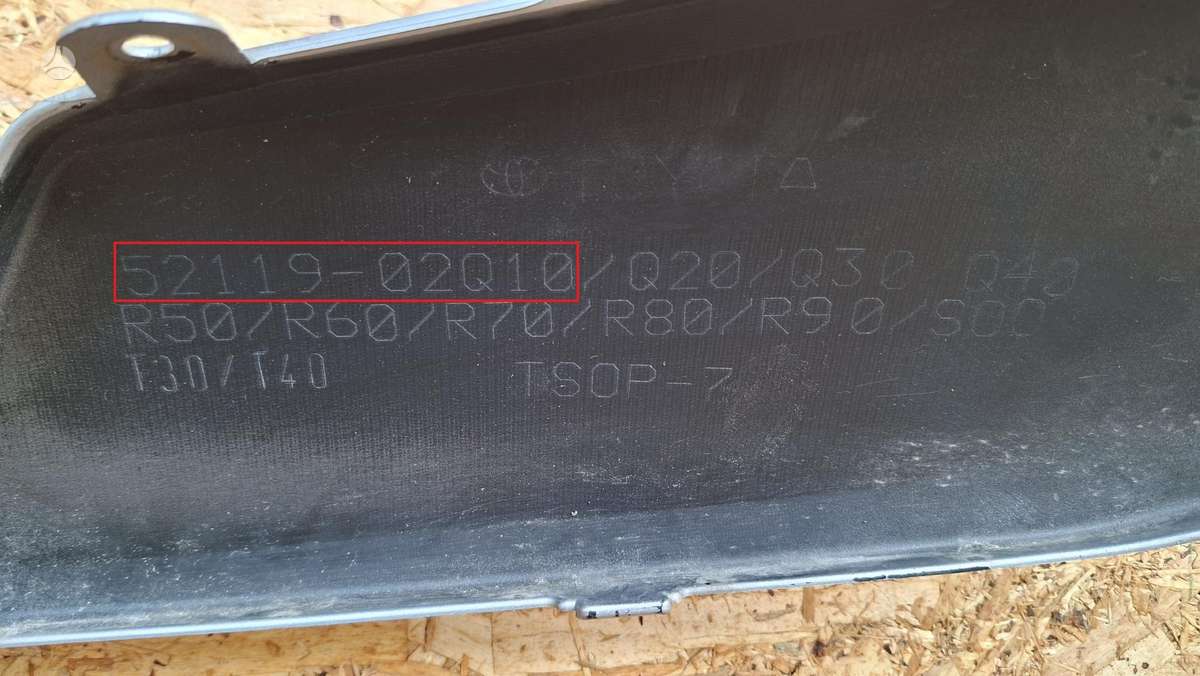 Toyota Corolla, 5211902Q10, Cen29414