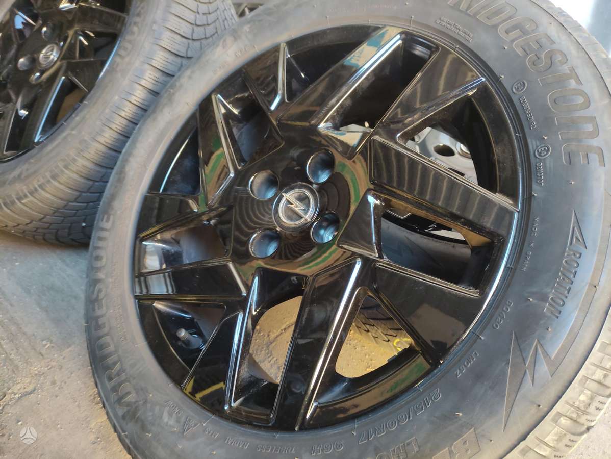Opel, light alloy, R17