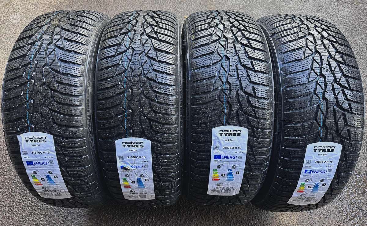 Nokian WR D4, universalios 215/60 R16