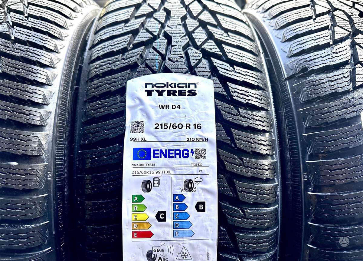 Nokian WR D4, universalios 215/60 R16