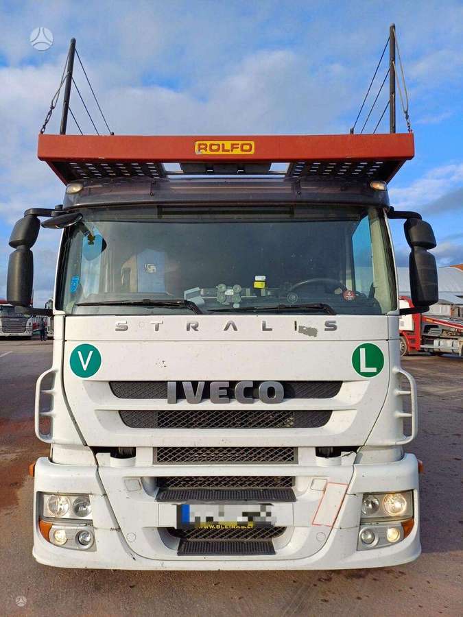Iveco Stralis + Rolfo 2000, auto transporters