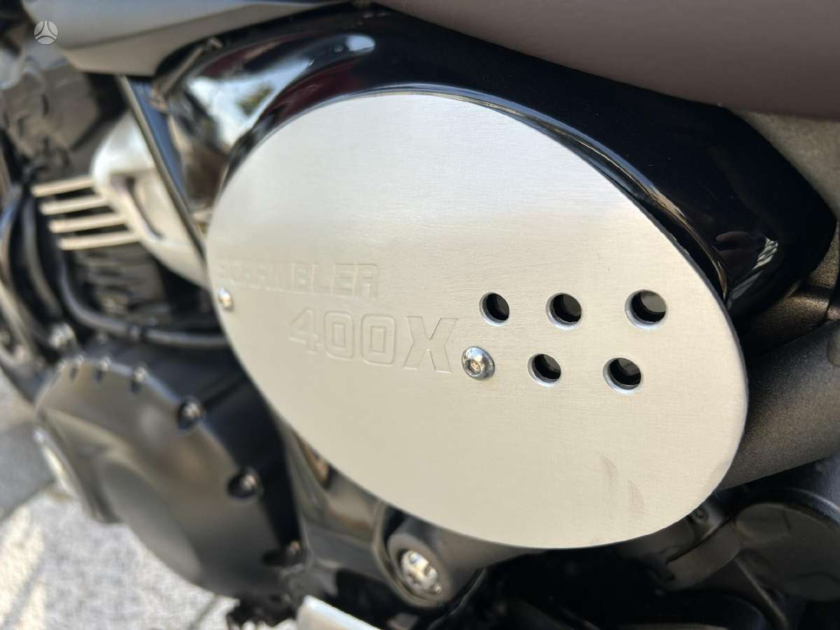 Triumph Scrambler 398cc, street / classic