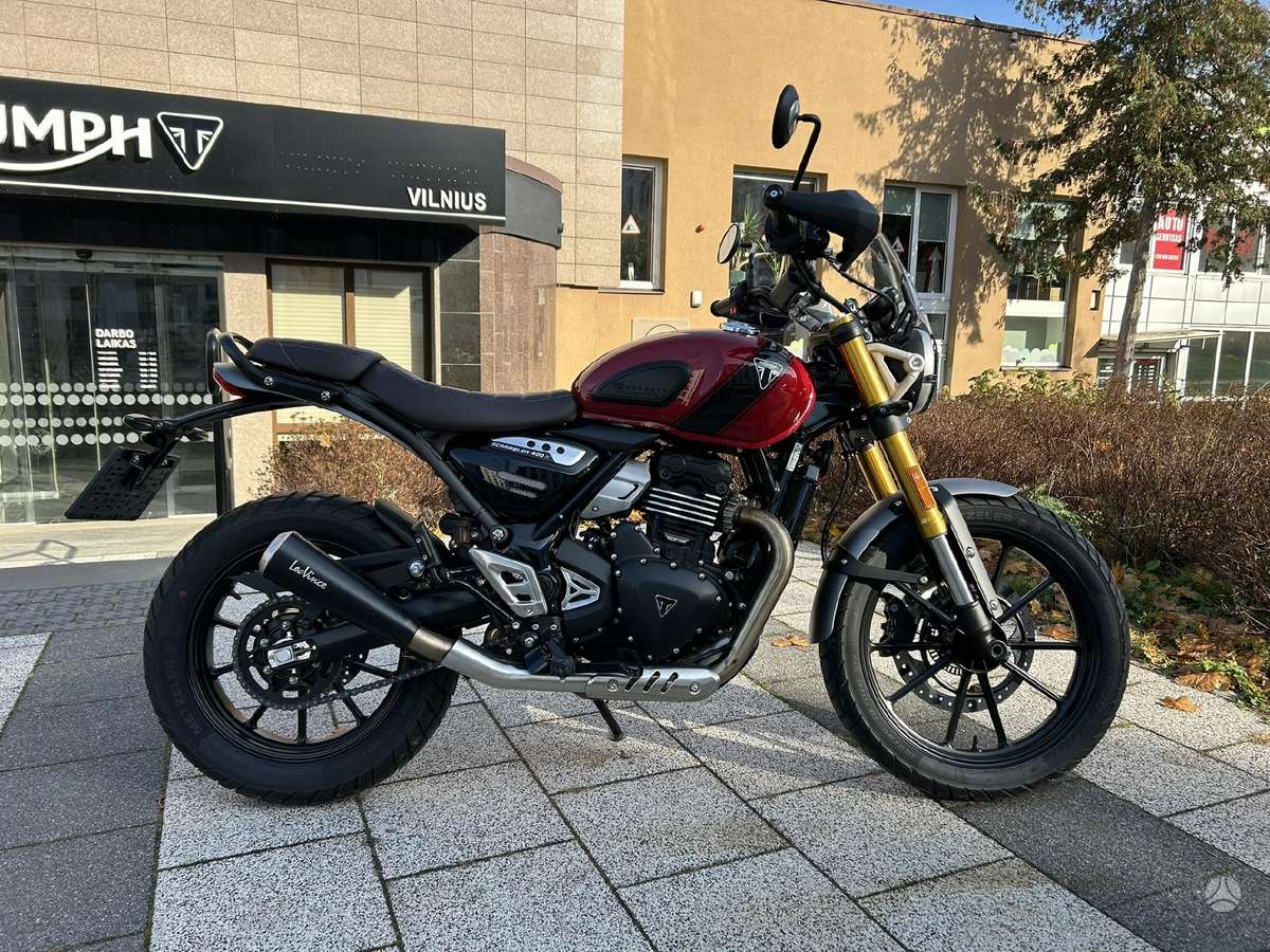 Triumph Scrambler 398cc, street / classic