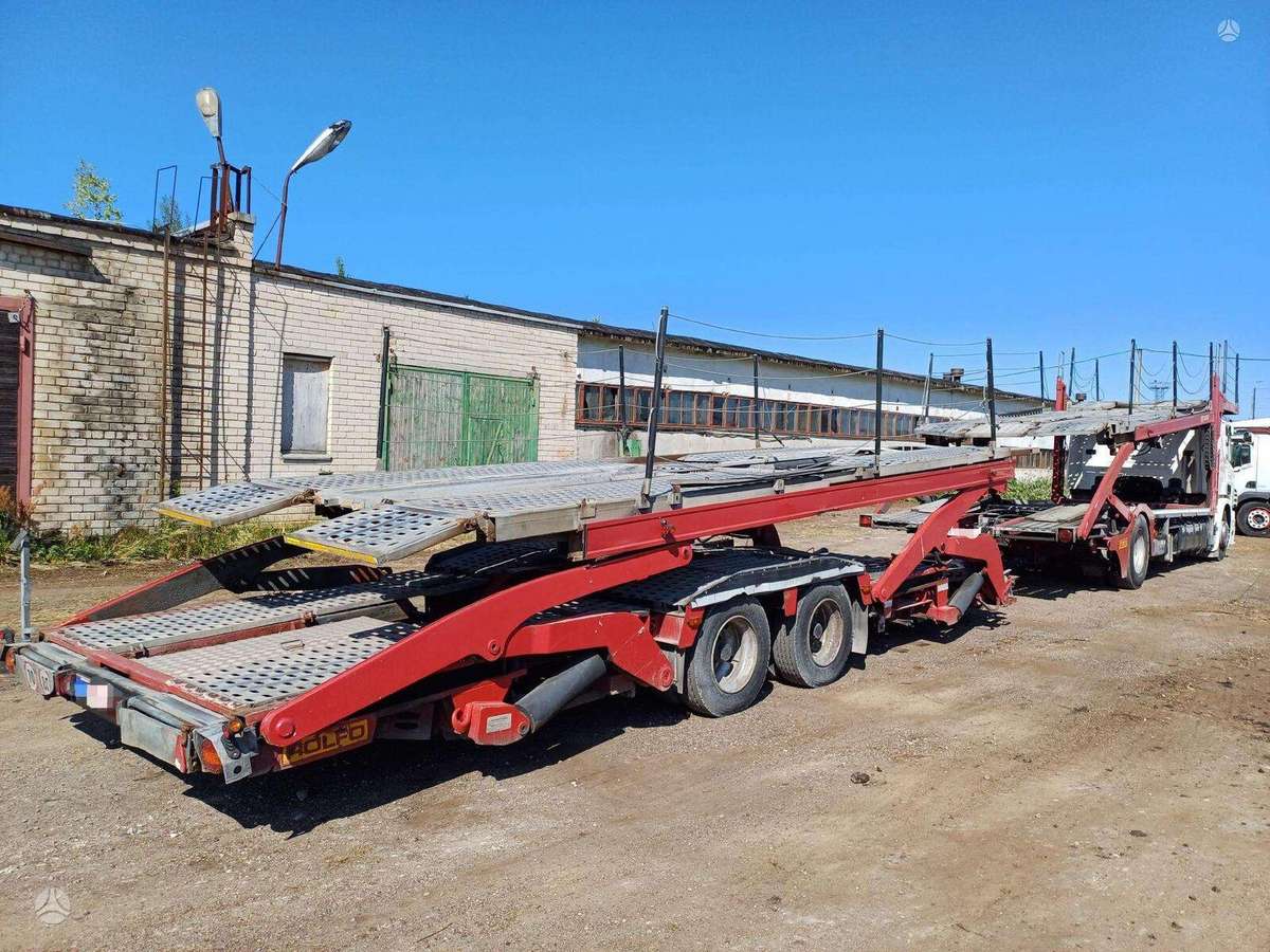 Scania P420 + ROLFO 2003, auto transporters