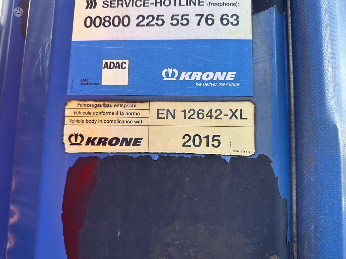 Krone SD, пологовые / тентовые