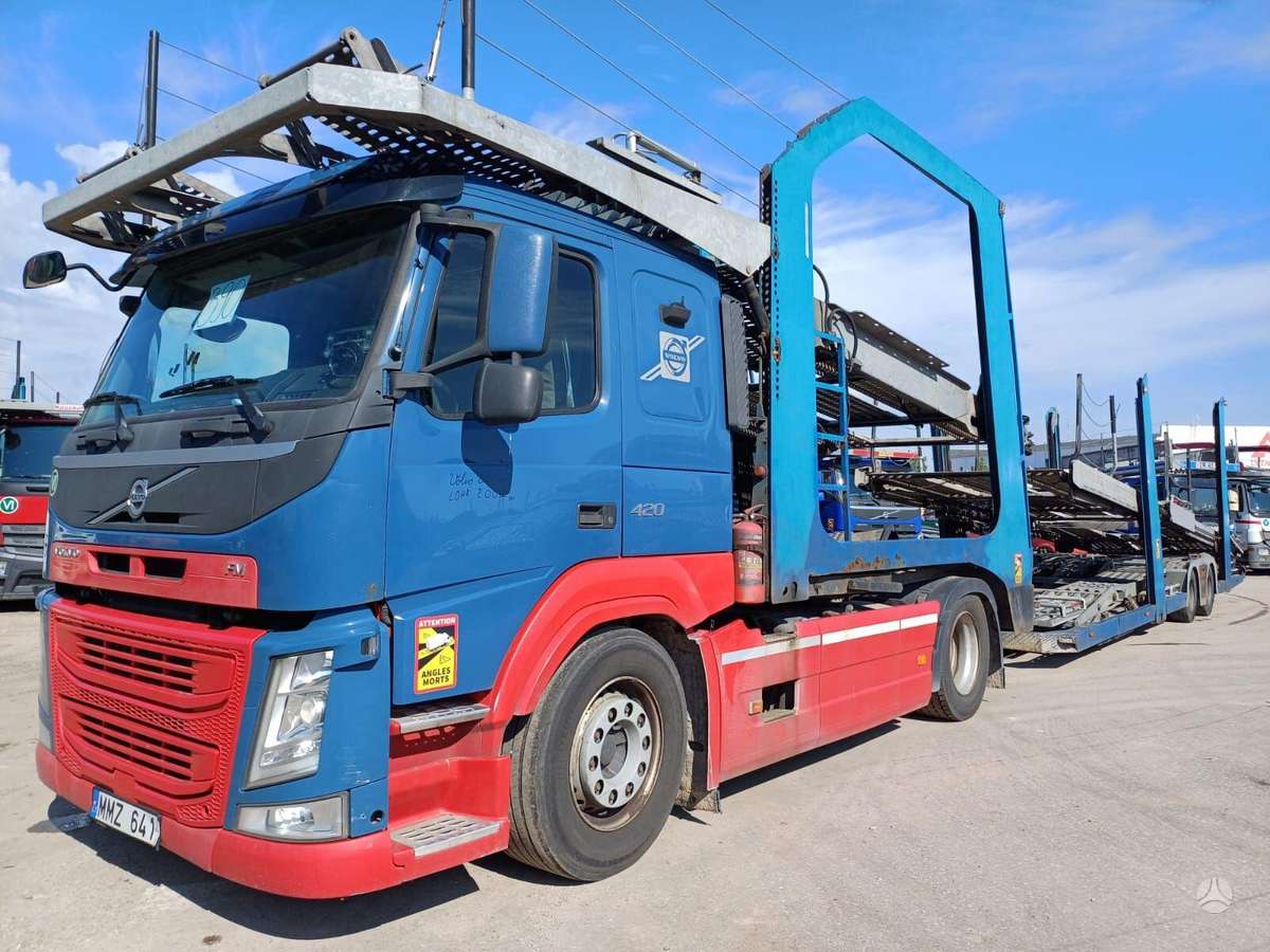 Volvo + LOHR 2007, автовозы
