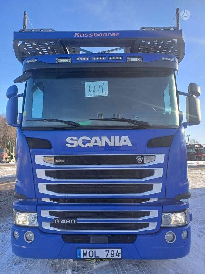 Scania G490 + Kassbohrer 2016, auto transporters