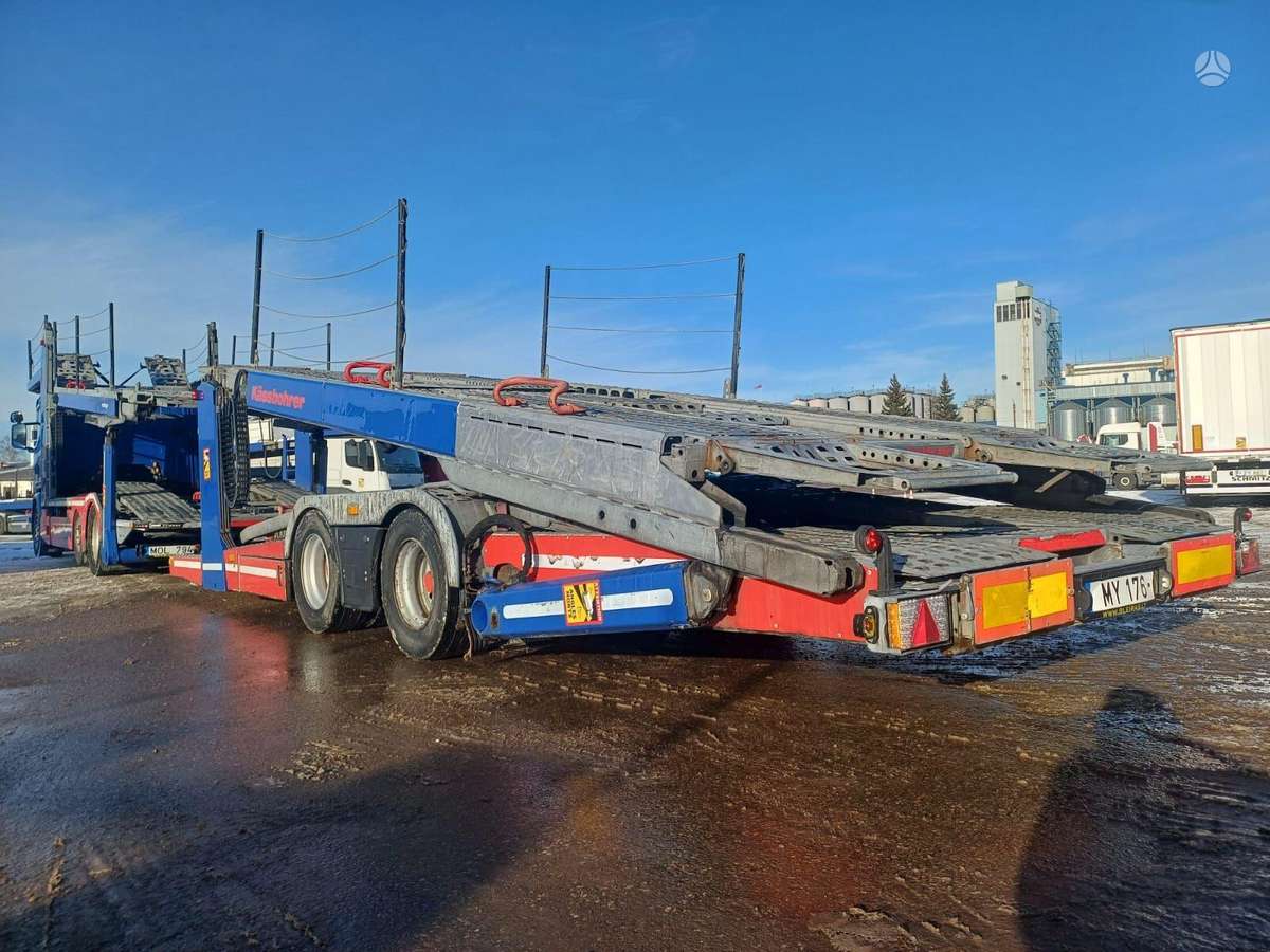 Scania G490 + Kassbohrer 2016, auto transporters