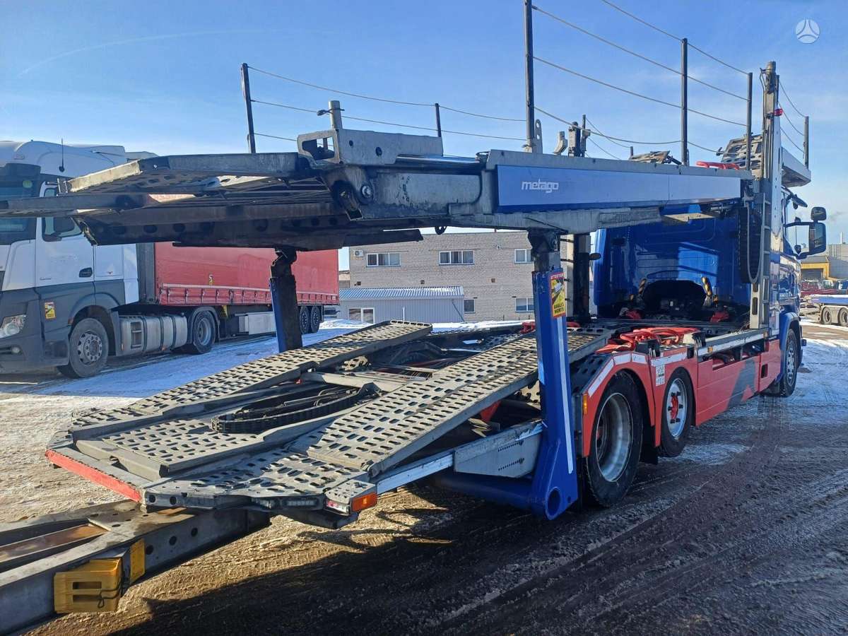 Scania G490 + Kassbohrer 2016, auto transporters