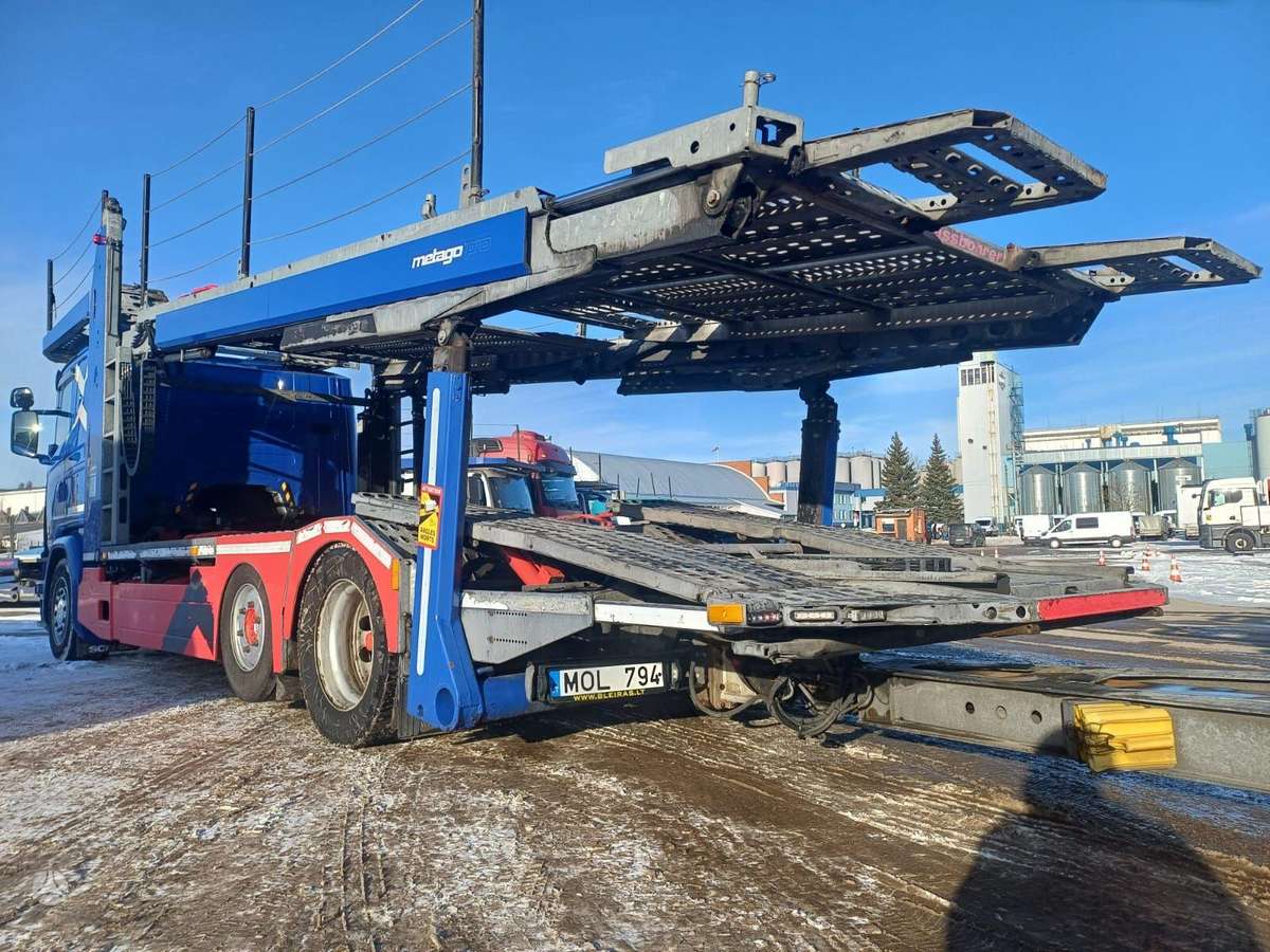 Scania G490 + Kassbohrer 2016, auto transporters