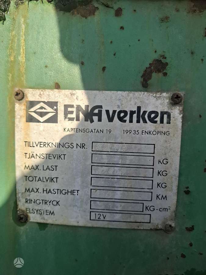 AP ENA 10HT, прицепы, полуприцепы