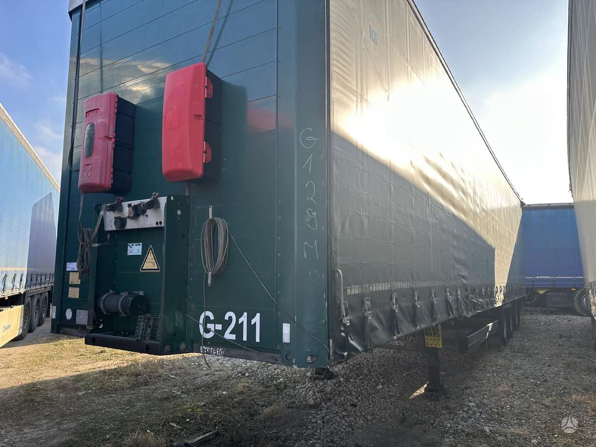 Schmitz MEGA.  R19,5, užuolaidinės / tentinės