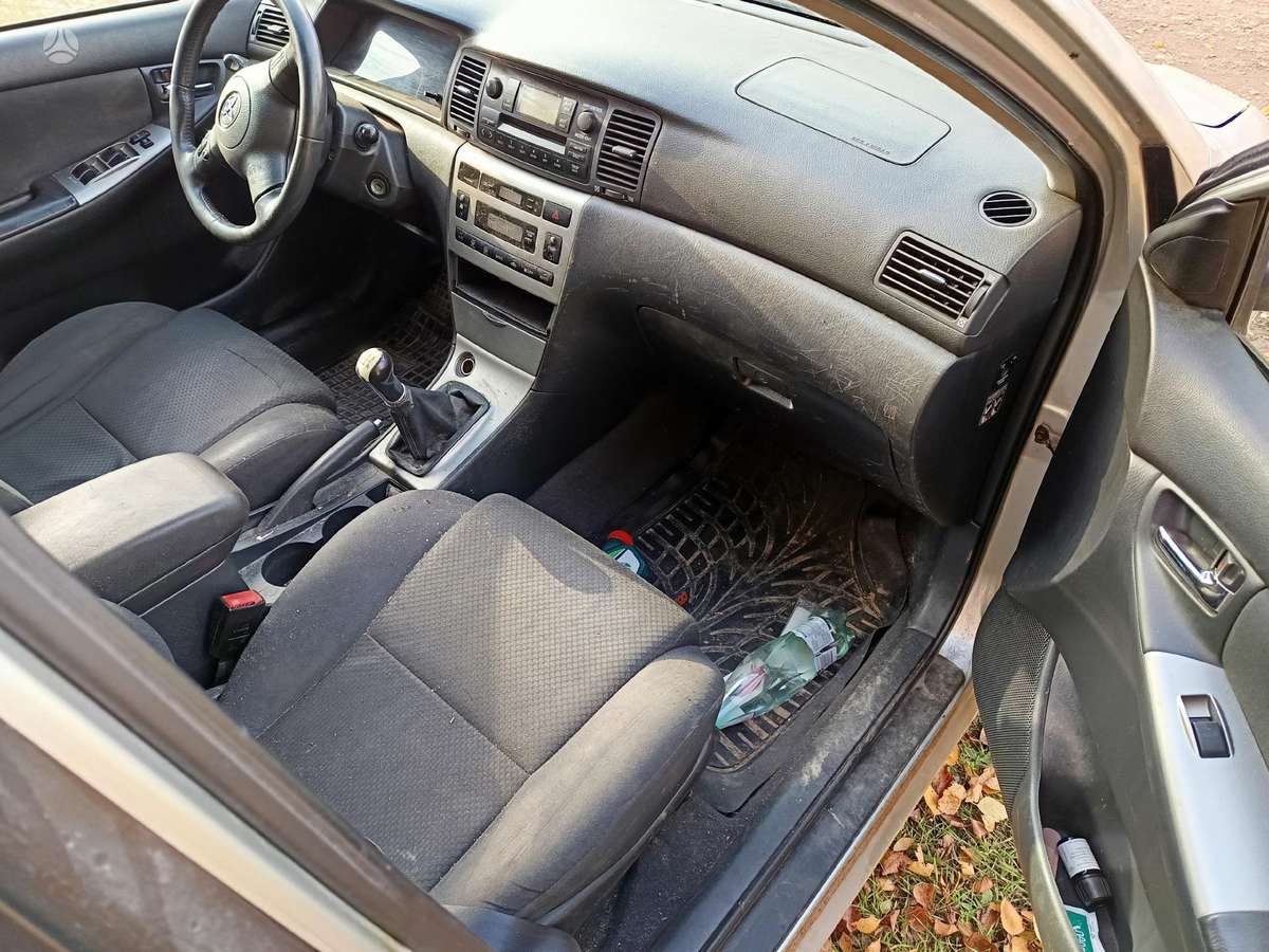 Toyota Corolla body parts