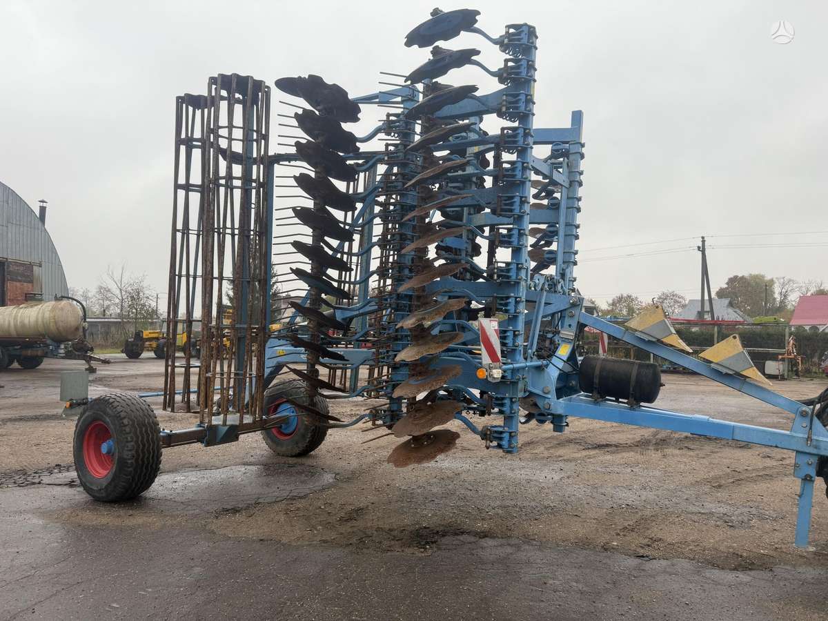 Lemken Rubin 9/600, scrapers, scrubbers