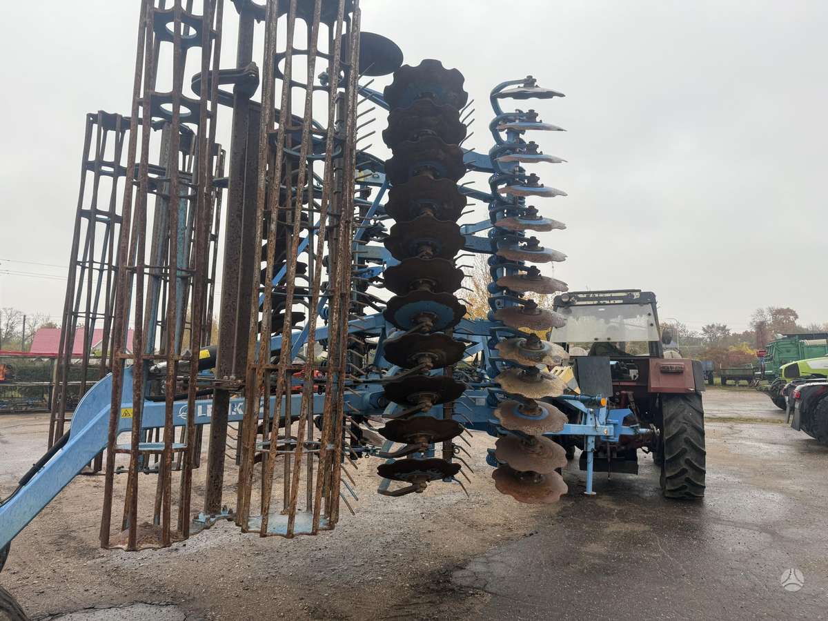 Lemken Rubin 9/600, scrapers, scrubbers