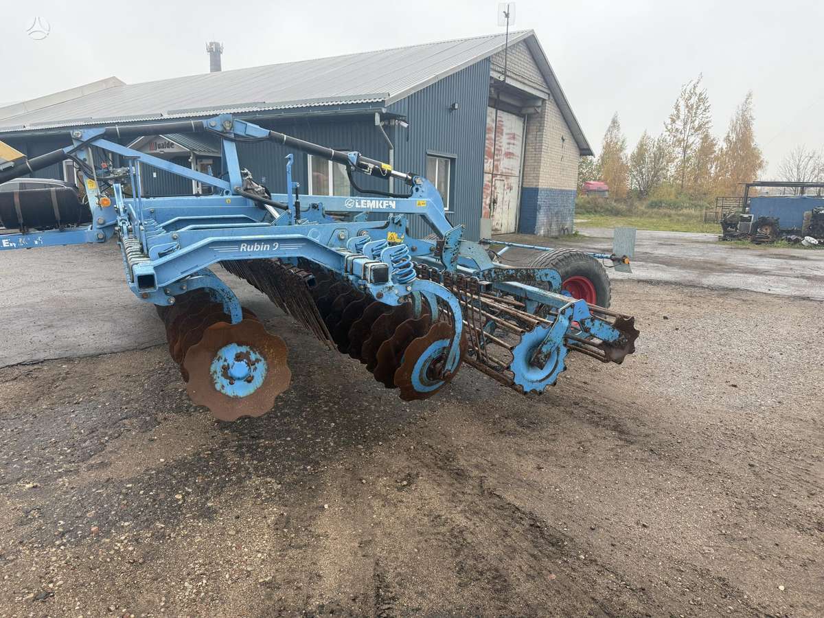 Lemken Rubin 9/600, скребки, скрубберы