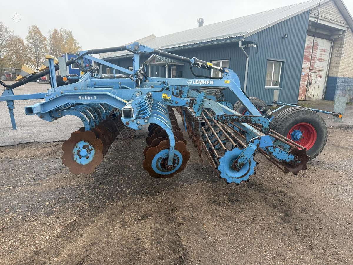 Lemken Rubin 9/600, скребки, скрубберы