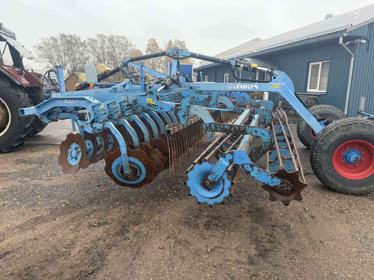 Lemken Rubin 9/600, скребки, скрубберы