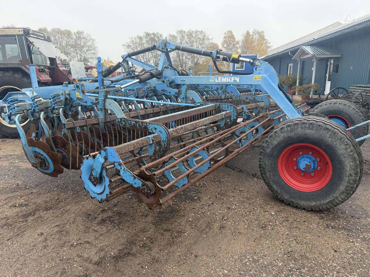 Lemken Rubin 9/600, scrapers, scrubbers