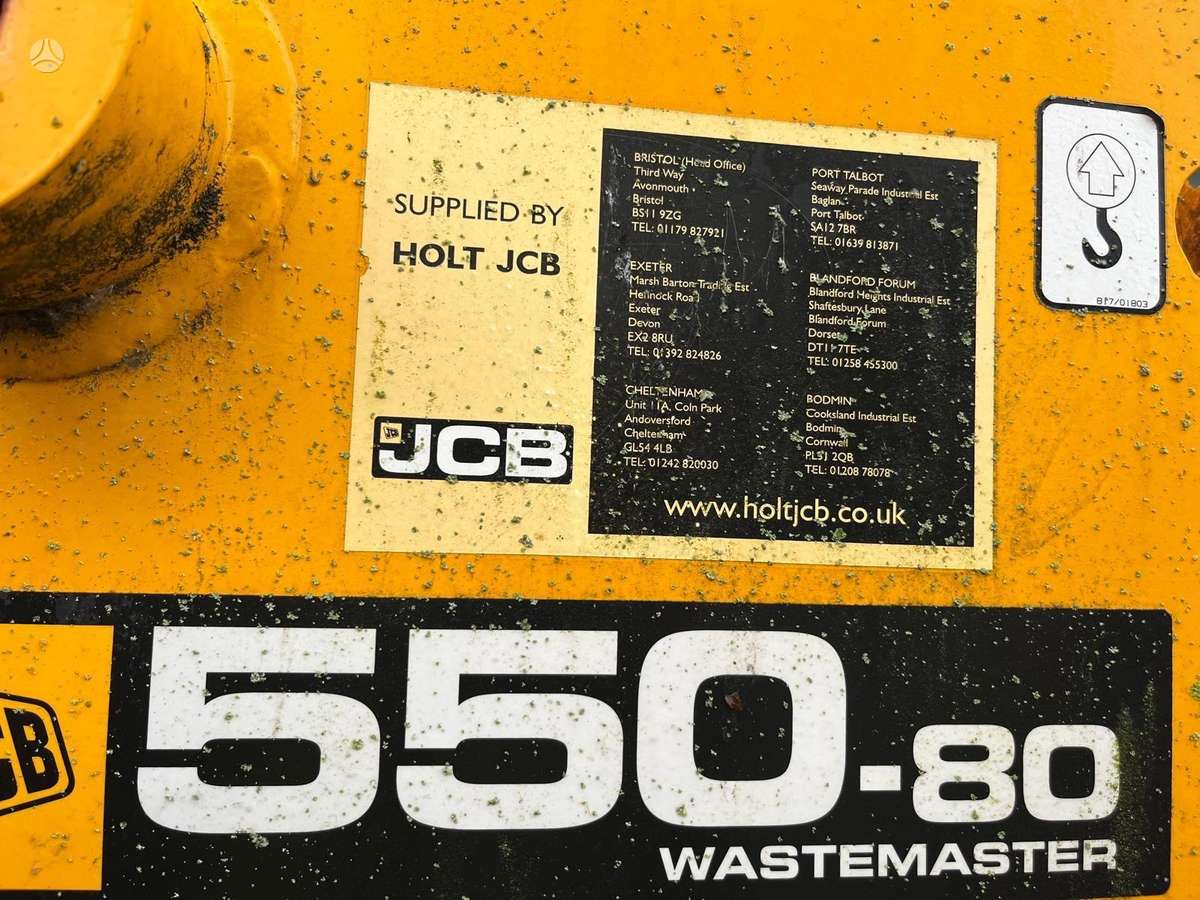 JCB 550-80, telescopic handler