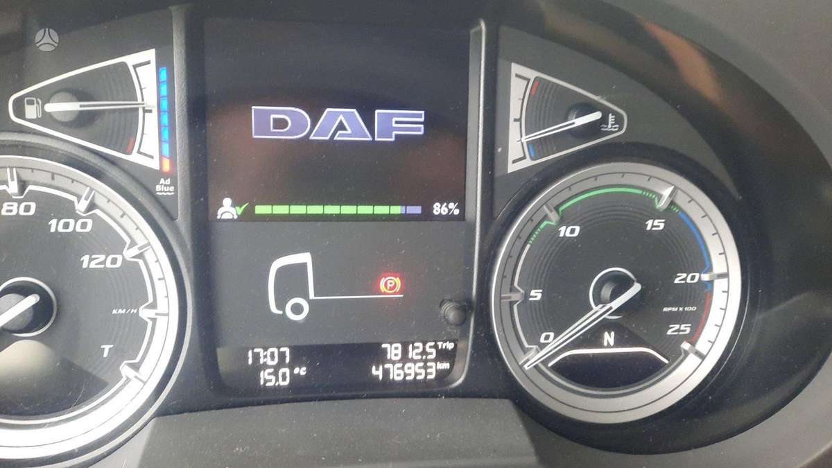 DAF XF 480 FT, 2 спальных места