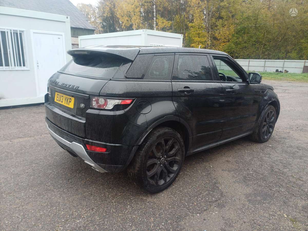 Land Rover Evoque по частям. Color code lrc 820 santorini black