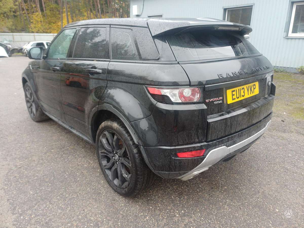 Land Rover Evoque по частям. Color code lrc 820 santorini black