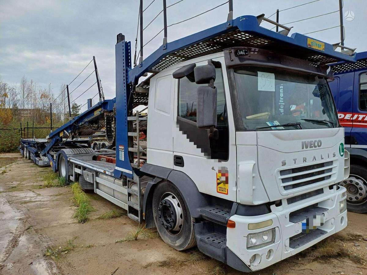 Iveco STRALIS 430 + SILVER 2004, автовозы