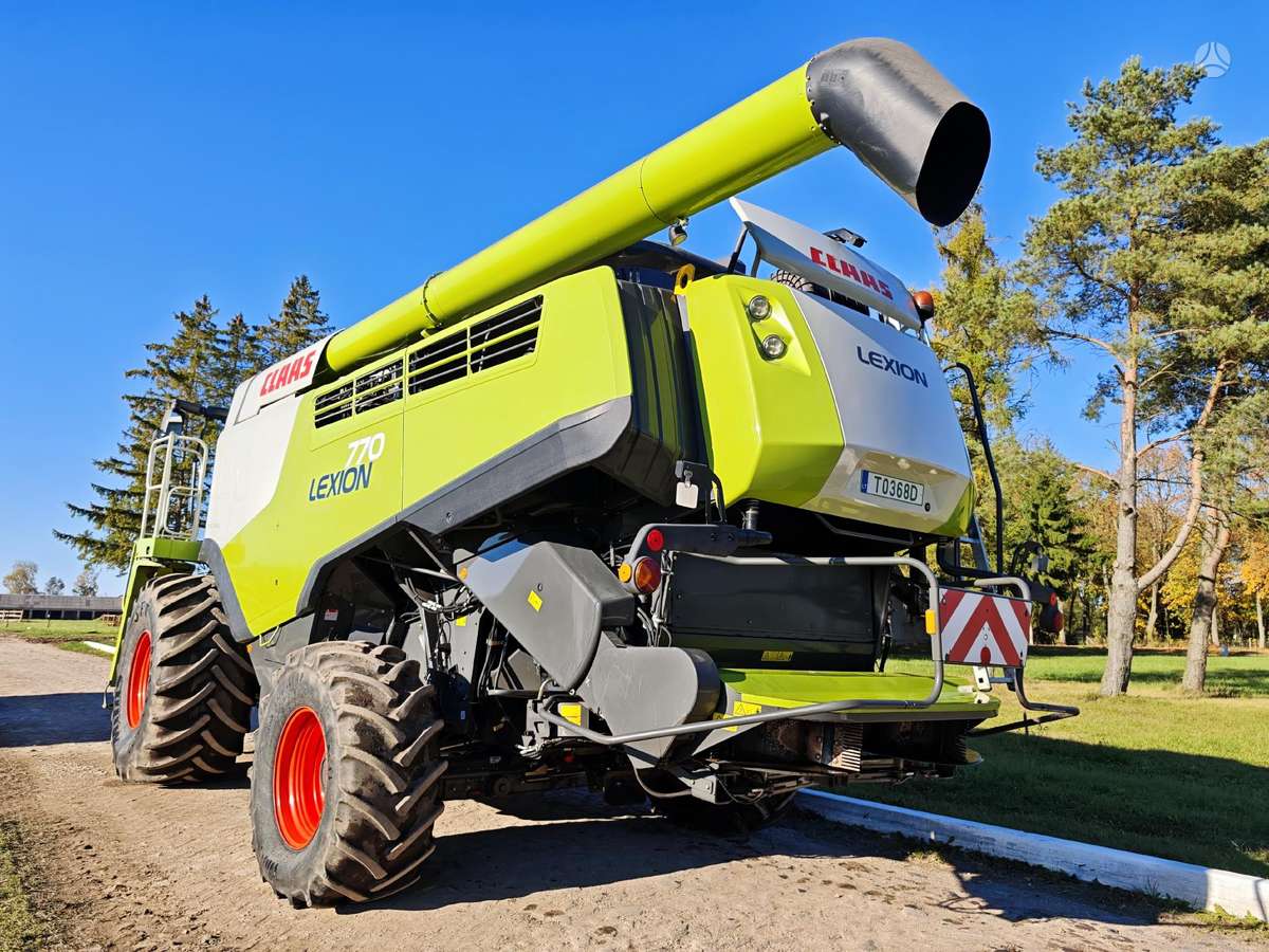 Claas Lexion 770 arba 770 Terra Trac, combine harvesters