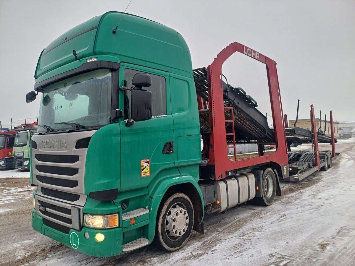 Scania + LOHR 2007, auto transporters