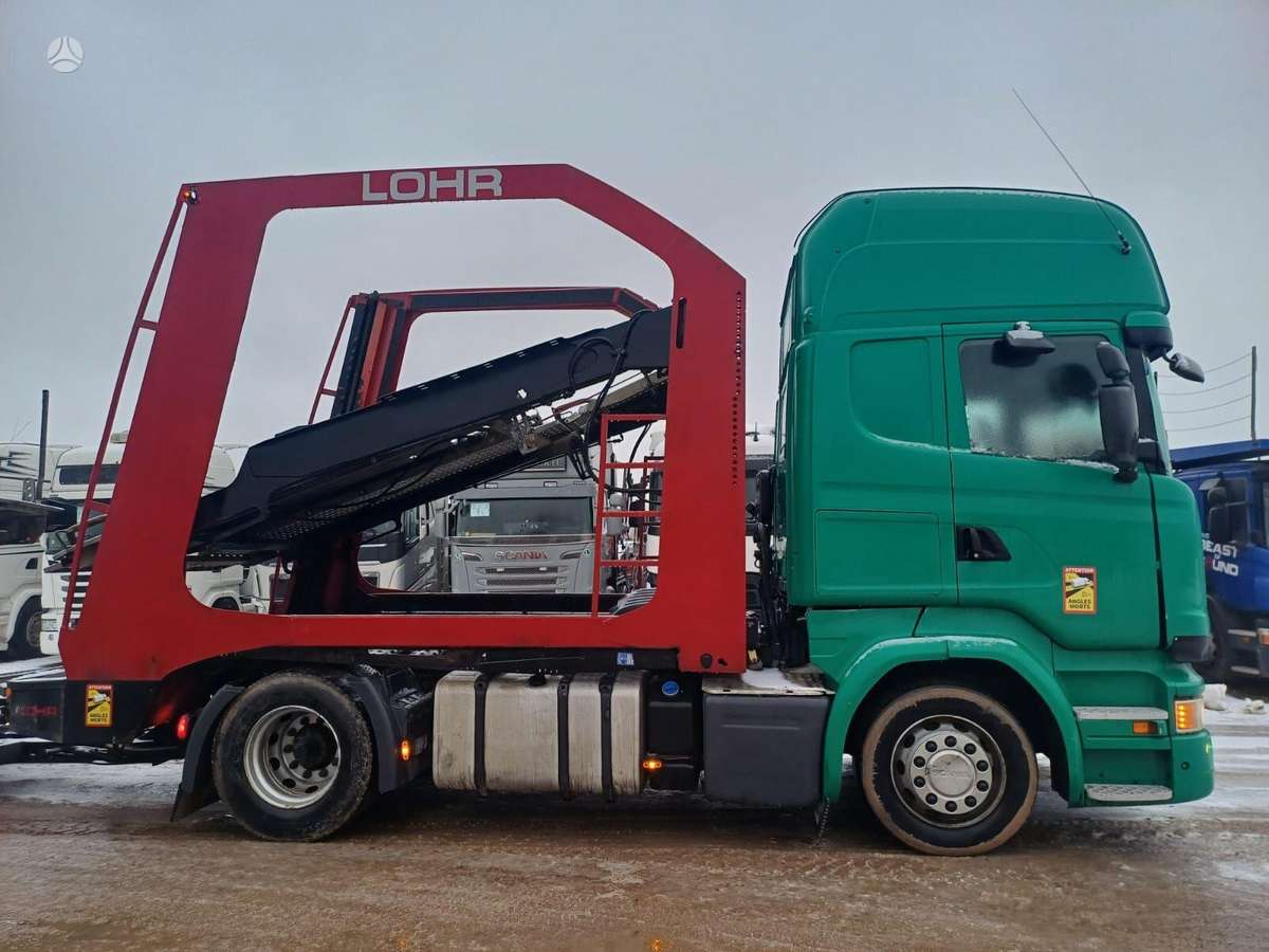 Scania + LOHR 2007, автовозы