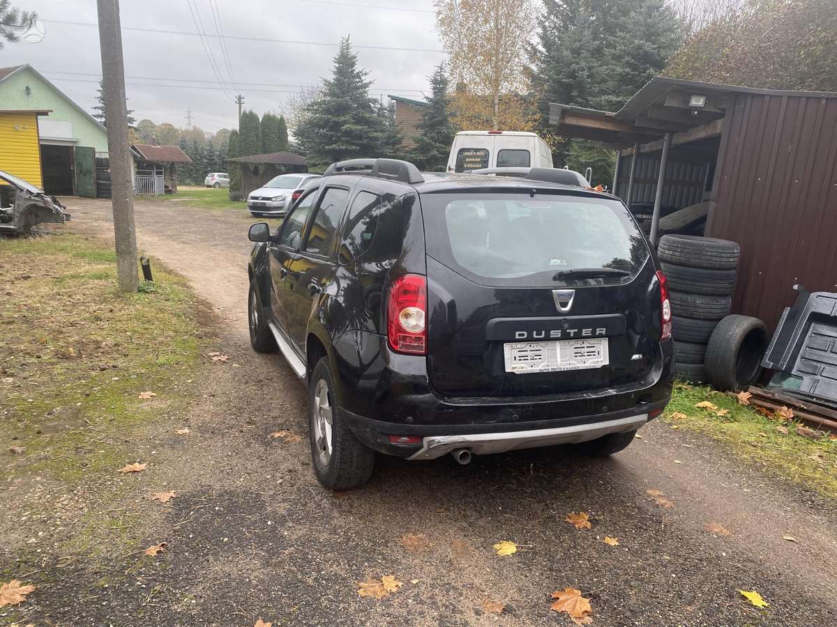 Dacia Duster, Kebulo dalys, kėbulo dalys
