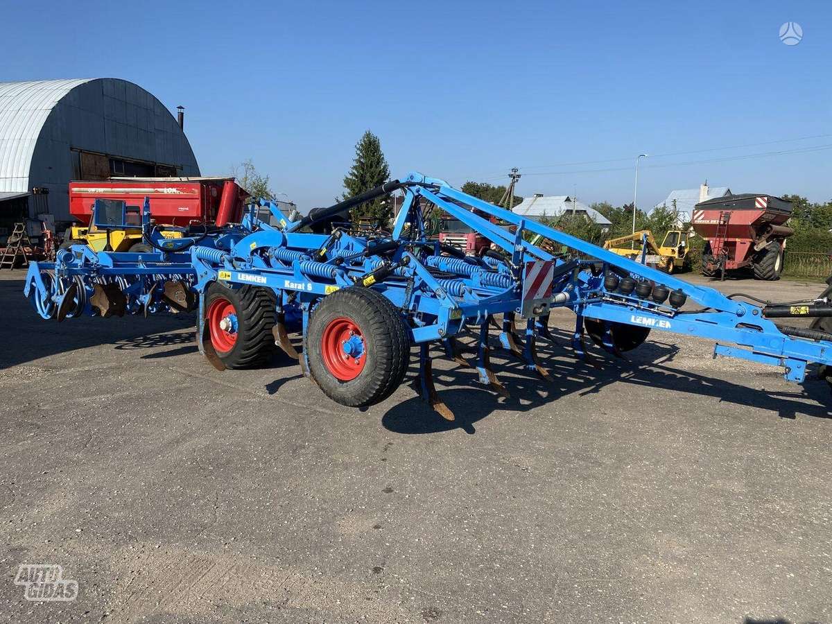 Lemken Karat 9/500, scrapers, scrubbers