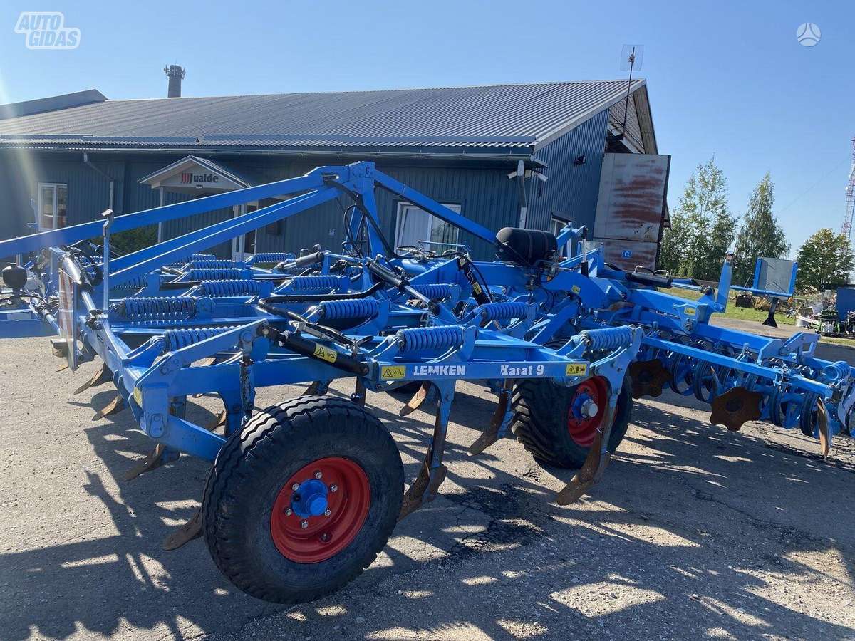Lemken Karat 9/500, scrapers, scrubbers
