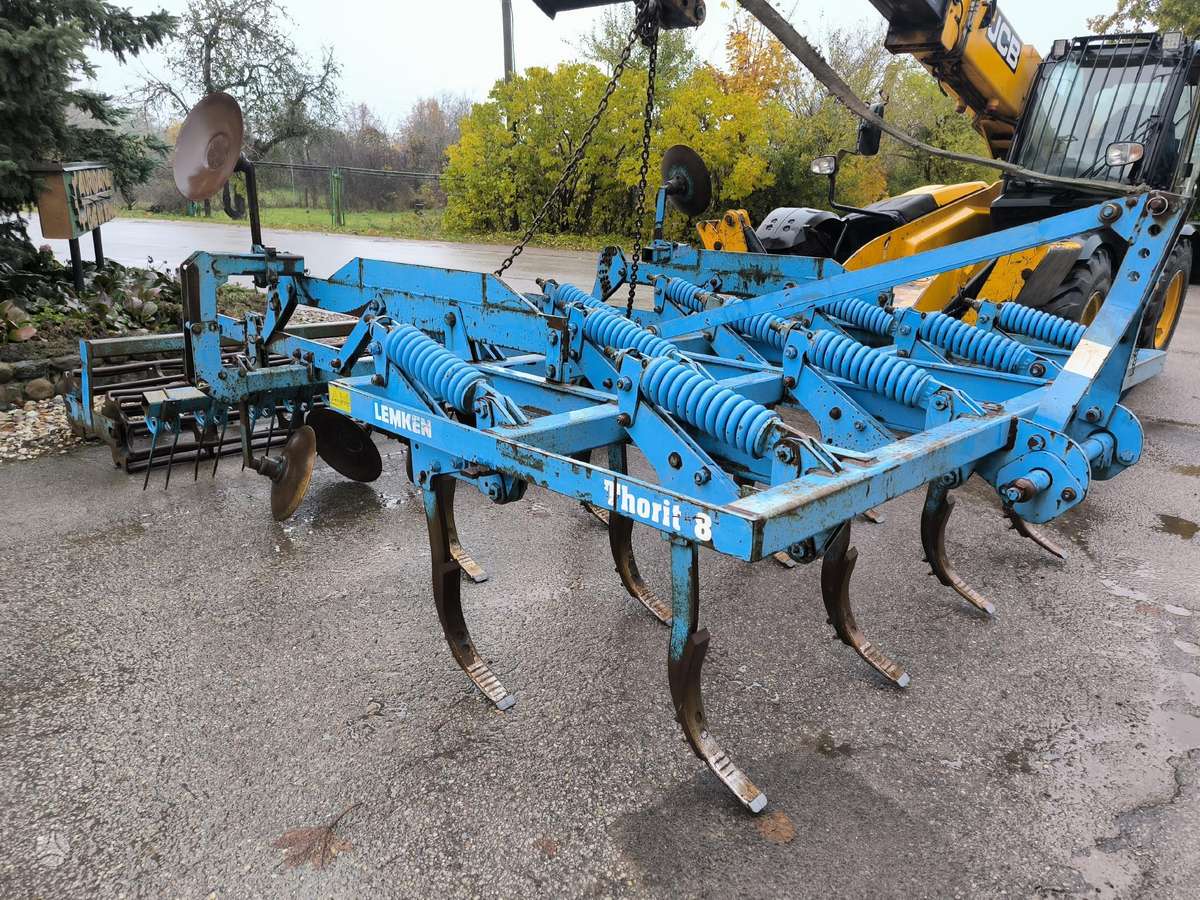 Lemken Thorit 8, skutikai, purentuvai