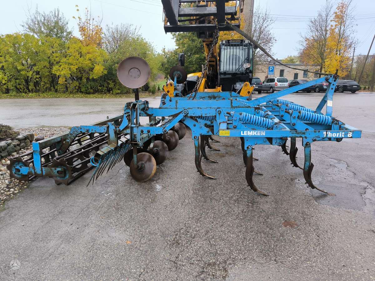 Lemken Thorit 8, skutikai, purentuvai