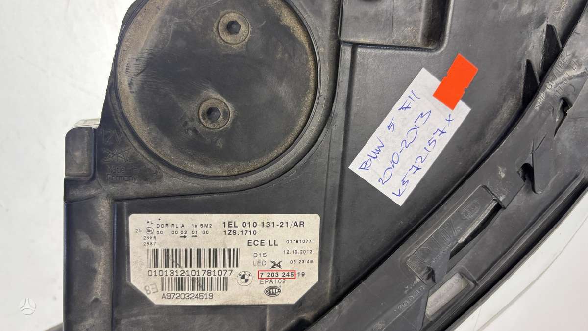 BMW 5 serija, 7203245, Cen29284