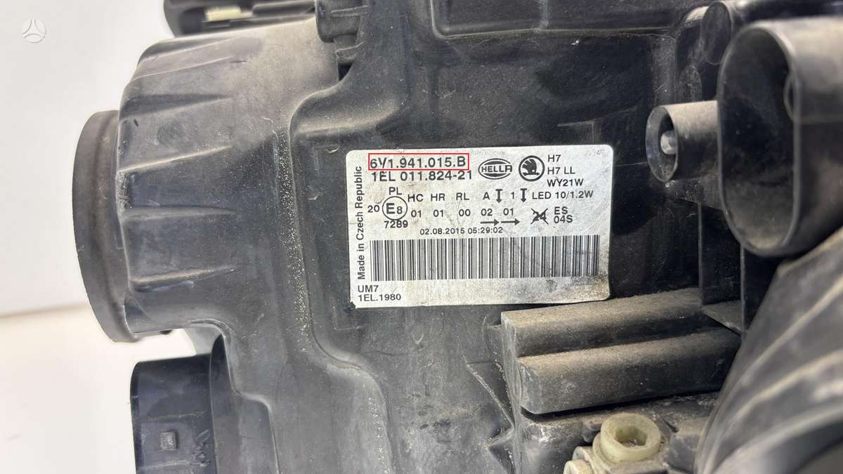Skoda Fabia, 6V1941015B, Cen29313