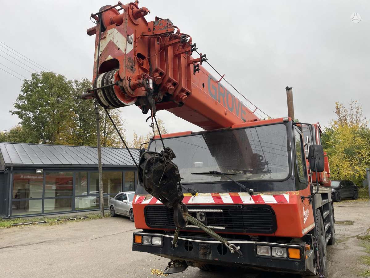 Grove GMT2035, краны