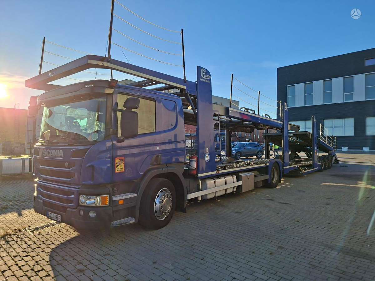 Scania P410, автовозы
