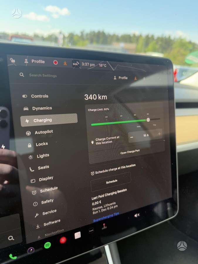 Tesla Model 3, 81 kWh, hečbekas