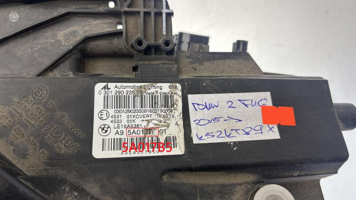 BMW 2 serija, 5A017B5, Cen29153
