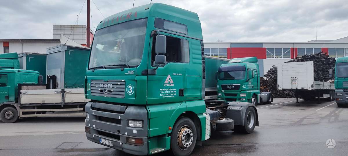 MAN TGA 18.430 2 vnt., double sleeper