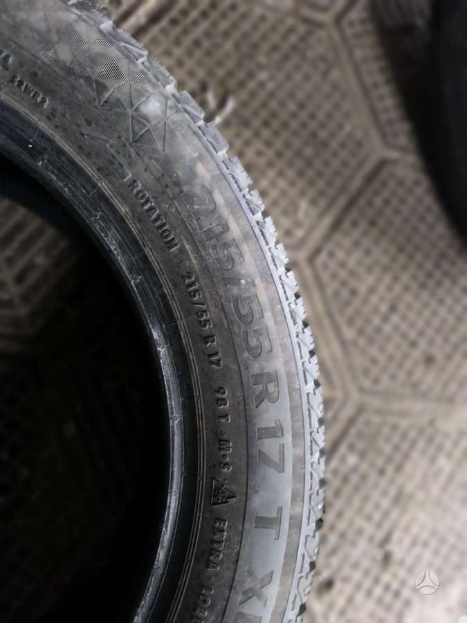Continental, всесезонные 215/55 R17