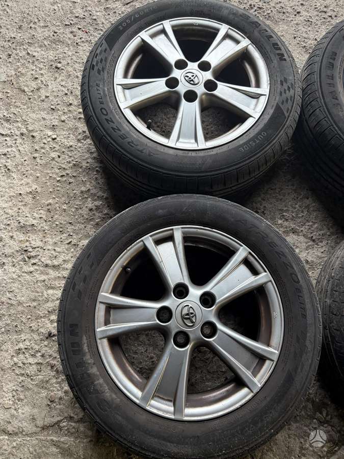 Toyota Verso, light alloy, R16
