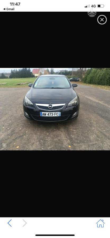 Opel Astra, Kebulo dalys, детали кузова
