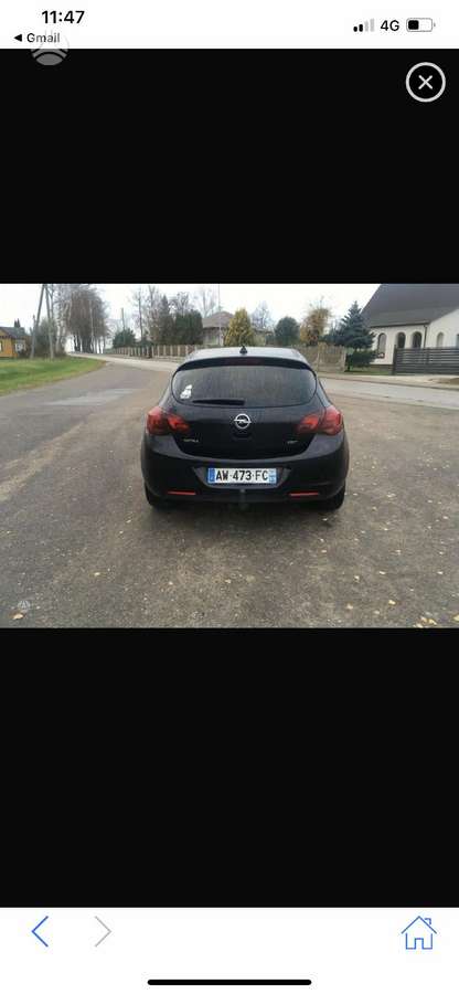 Opel Astra, Kebulo dalys, детали кузова