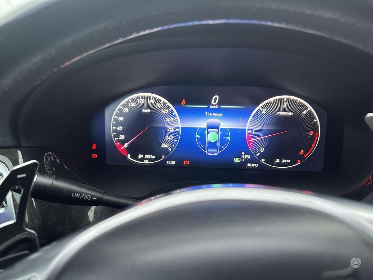 Mercedes-Benz CLS klasė instrument panel