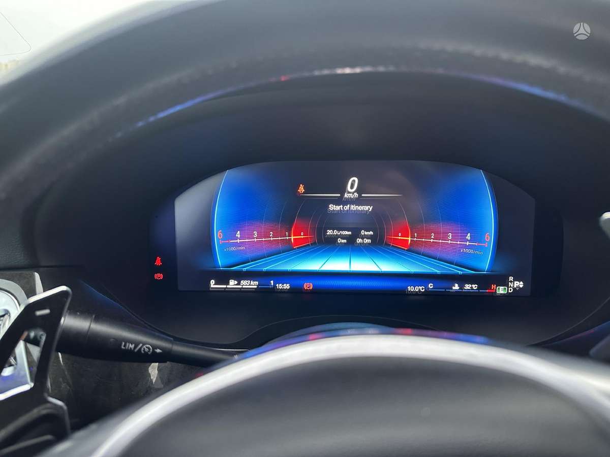 Mercedes-Benz CLS klasė instrument panel