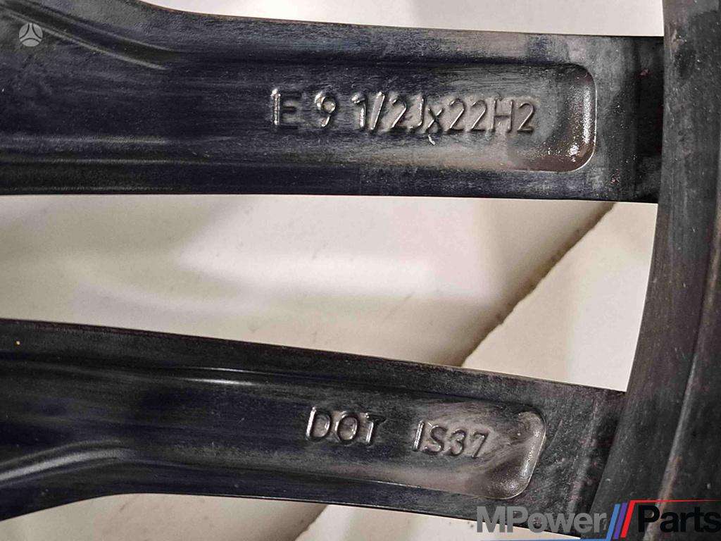 BMW DOUBLE SPOKE“ 742M, light alloy, R22